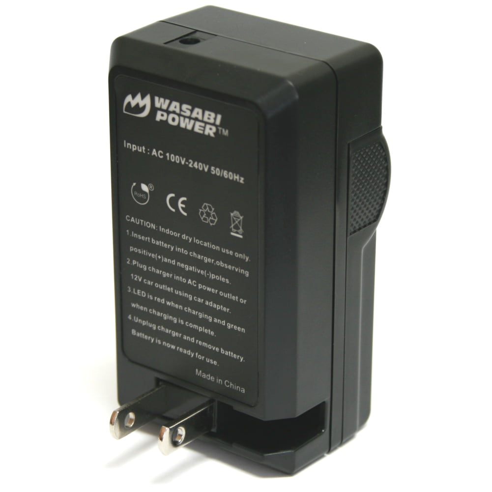 Contour+ Wasabi Power Battery Charger for Contour 2350 2450 ContourGPS Contour+2 2900 C010410K and ContourHD 