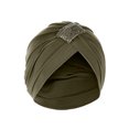 thumbnail image 1 of Gorro de quimio con volantes musulmanes de la India y diamantes de imitación para mujer Fridja nalpqowj27233, 1 of 2