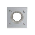 thumbnail image 1 of Wood Turning Alloy Insert Replacement Portable Milling Inserts Woodworking Tool Carpenter Replacing Parts 15x15x2.5mm, 1 of 8
