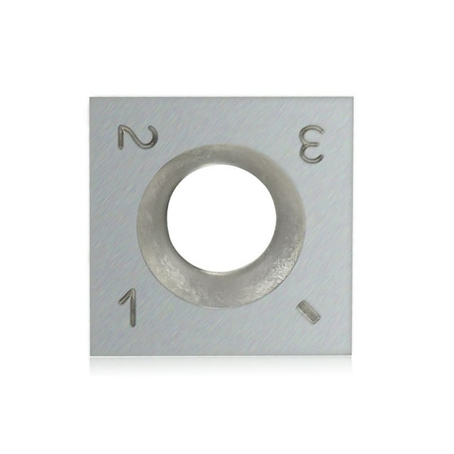 Wood Turning Alloy Insert Replacement Portable Milling Inserts Woodworking Tool Carpenter Replacing Parts 15x15x2.5mm