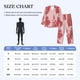 thumbnail image 4 of Balery Red Meat Pijama para Hombre de Dos Piezas con Manga Larga, Conjunto de Dormir y Descanso Suave con Bolsillos-XX-Large, 4 of 7