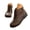 Brown, variant on Combat Ankle Boots for Women Lace up Waterproof Walking Riding Hiking Short Booties