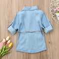thumbnail image 4 of Robes de Fête en Jean à Manches Longues pour Bébés Filles 2-7 Ans, 4 of 4