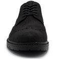 thumbnail image 4 of Aston Marc Men's Oxford Shoes, Genuine Leather Lace-Up Formal Shoe, Comfortable, Stylish, Available in Sizes 8-13, 4 of 6