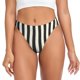 thumbnail image 1 of Fotbe Black And White Thick Stripes Tanga Sin Costuras para Mujer con Estampado – Panties Invisibles, Transpirables y Cómodos para Uso Diario-Small, 1 of 6