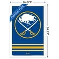 thumbnail image 3 of NHL Buffalo Sabres - Logo 21 Wall Poster, 14.725" x 22.375", Framed, 3 of 3
