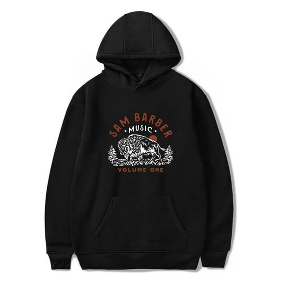 Sam Barber Merch Hoodie Buffalo Hoodies Volume One Country Music Long Sleeve Pullover