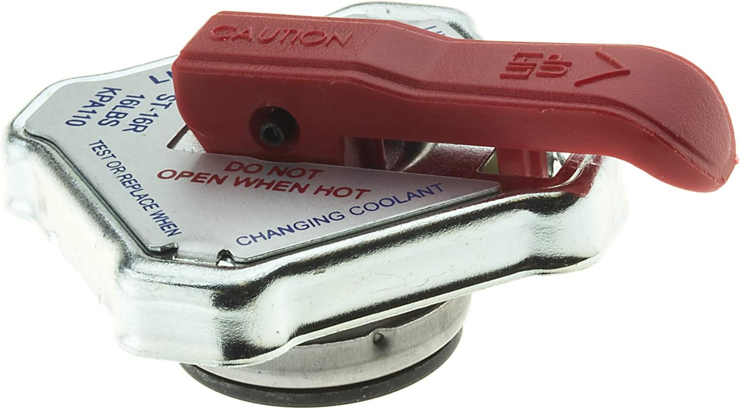 MotoRad ST16R Radiator Cap - Subaru Forester (99-23) Outback (00-22) Crosstrek (16-23), Hyundai Elantra (01-23) Sonata (99-19), Honda Accord (90-07) Civic (16-21) CR-V (17-20), Maz
