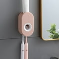 thumbnail image 1 of POINTERTECK Toothpaste Squeezer Toothbrush Holders Automatic Toothpaste Squeezer Wall Mounted Kids Hands Free for Family Kids Shower Washroom Bathroom, 1 of 8