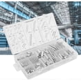 thumbnail image 3 of - 200 Pcs/ensemble 20 Tailles Ressort de Compression Extension Assortiment de Ressorts en Métal avec Boîte, 3 of 5