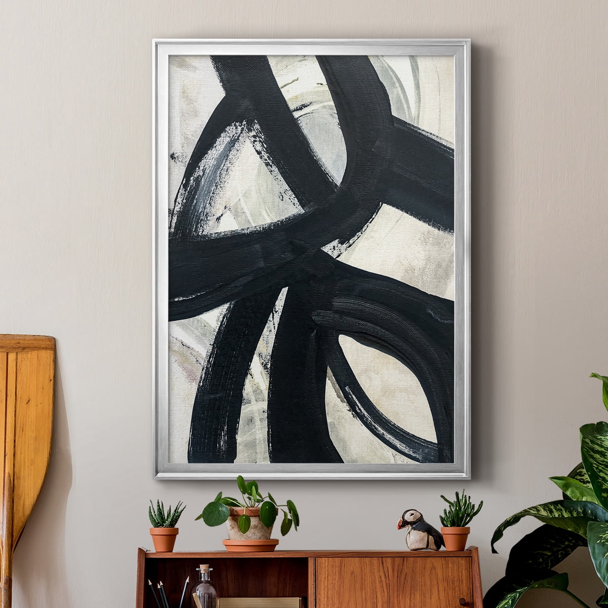 A Day in Brooklyn Premium Framed Print - Ready to Hang