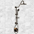 thumbnail image 3 of Pulse Kauai III Dual Rain Shower Hand Held Head Spa System, Oil Rubbed Bronze, 3 of 5