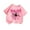 Pink, variant on ZACPNCV Girls Graphic Tees Short Sleeve Crewneck Oversized T Shirts Summer Clothes for Girls Black 2-4 Years