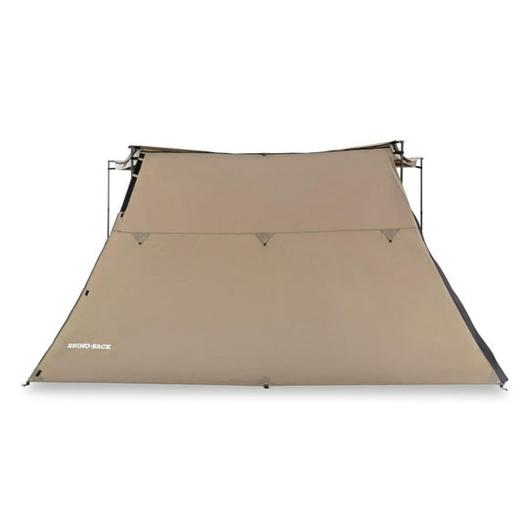 Rhino-Rack USA Awning Extension Panel 33111 Batwing; Tapered Zip Extension; Designed To Fit Sunseeker 2.5M/Left And Right Batwing Awnings; 90 Inch Length x 141 Inch Width; Rip-Stop Polycotton Canvas
