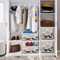thumbnail image 6 of Foldable Fabric Storage Bin Home Cubes Clothing Organizer Bins Large Collapsible Box Basket for Home Organizer Black and White Chick, 6 of 7