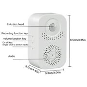 Motion Sensor Activated Door Alerts Multiple Recorded Sounds