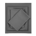 thumbnail image 6 of Microfiber Sheet Set Comfort Classics, Full, Charcoal, 6 of 6