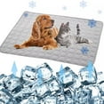thumbnail image 4 of KYAIGUO Dog Puppy Bed Cat Ice Pad Mat Summer Cooling Mat Washable Folding Dog Bed for Dog Crate Indoor Outdoor Car Camping, 4 of 5