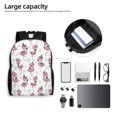 thumbnail image 6 of Haiem Flamingos Tribal Backpack - Stylish and Durable 15-inch Laptop Backpack with Waterproof Oxford Fabric, 6 of 8