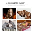 thumbnail image 4 of 100x70cm Invierno Cálido Mascota Suave Manta Gato Cachorro Dormir Estera Doble Cara Mascota Perro Manta ANGGREK Double Sided Pet Dog Blanket, 4 of 8