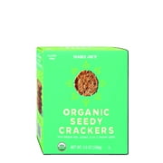 1 Pack of Trader Joes Organic Seedy Crackers | 5.5 Oz
