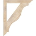 thumbnail image 3 of Ekena Millwork 3 1/2"W x 34"D x 42"H Funston Traditional Smooth Bracket, Douglas Fir, 3 of 4