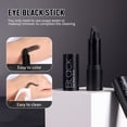 thumbnail image 3 of Barra de maquillaje negra barra de pintura de labios negra de Halloween resistente al sudor para actuaciones en fiestas ANGGREK Otros, 3 of 8