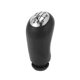 thumbnail image 1 of Perilla de cambio manual de 6 velocidades Unique Bargains para Renault Captur I No.8200079112, palanca de cambios, perilla de plástico en tono negro y cromo plateado, 1 pieza, 1 of 1