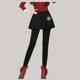 thumbnail image 1 of Pntutb Mujeres Otoño Invierno Tight Plus Terciopelo Espesar Falda Pantalones Impreso Stretch Slim Leggings Pntutb Pntutb-3535, 1 of 5