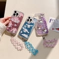 thumbnail image 2 of Compatible Con Xiaomi POCO F5 X5 Pro F4 F3 M5S M4 M3 X3 GT Mi 13 5G 12 12S 11T 10T 11 Lite Funda De Arena Movediza De Purpurina De Moda Con Pulsera Mymelody Kuromi Gao Jiahui unisex, 2 of 2