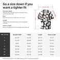 thumbnail image 7 of Wukai Cartoon Penguin Men's Casual Short-Sleeve Button Down Shirt - Lightweight Summer Dress Shirt for Daily Wear-XX-Large, 7 of 7