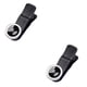 thumbnail image 4 of Cateissary Lente de cámara universal para teléfono móvil, portátil, profesional, gran angular, Macro, ojo de pez, herramienta para sesión de fotos, Plata 2piezas, 4 of 5