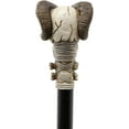 thumbnail image 5 of Ebros Gothic Tribal Ram Horned Skull Decorative Prop Cosplay Walking Cane 38"H, 5 of 7