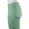 thumbnail image 5 of A2Y Women's High Waist Super Soft Cotton Full Length Leggings Light Green L, 5 of 6