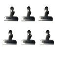 thumbnail image 1 of EQCOTWEA 6pcs Bag Clips Binder Clips Food Snack Clips Stainless Steel, 1 of 7