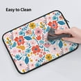 thumbnail image 5 of Pofeuu Floral Ditsy Print Laptop Carrying Case,13-15-Inch Laptop and Tablet, Sleek Design, Durable and Water-Repellent Fabric, Business Casual or School-13 inch, 5 of 8