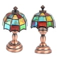 thumbnail image 4 of Accesorios para casa de muñecas Ticfox lámpara de escritorio LED inalámbrica 1:12 colorida, 4 of 12