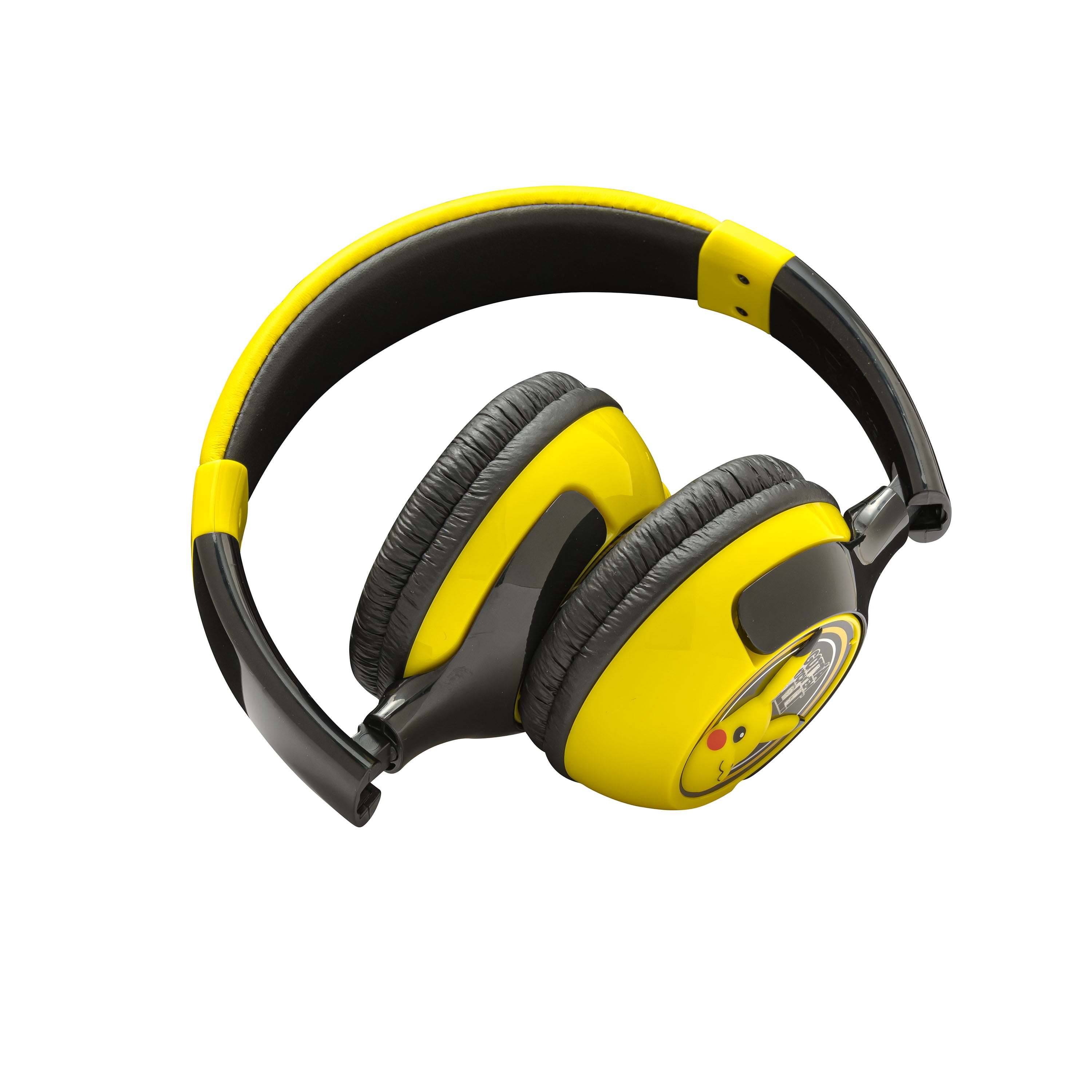 Ekids, Pokémon, Bluetooth Headphones with Cord, Children Ages 6 Years and Up, Over-Ear Headphones