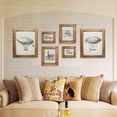 4x6 Rustic Picture Frames with Natural Bark Edges, Brown Wood Photo ...