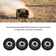 thumbnail image 3 of Neumáticos De Ruedas De Coche RC 1/10, Neumáticos De Ruedas De Coche RC De Alta Resistencia A La Abrasión Con Tuerca De Seguridad M4 Para Accesorios, 3 of 8
