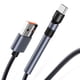 thumbnail image 1 of Cable Tipo C De Codo De 90 Grados De 200Cm, Cable Tipo C De Carga Rápida De Alto Rendimiento, Cable De Carga De Nailon Con Luz Para Dormitorio De Oficina En Casa Serendint EL009910-00, 1 of 5