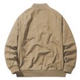 thumbnail image 3 of GA WEIHUA Fall Clearance,Men's Military Lightweight Jacket Vintage Baseball Bomber Jackets Coat Sportwear Zipper Windbreaker with Multi Pockets(Khaki,M), 3 of 3