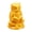 Golden, variant on KGJQ Meditation Owl Figurine 3D Printed Cute Reading Owl Statue Novelty Zen Yoga Animal Sculpture for Office Desktop Shelf Decor