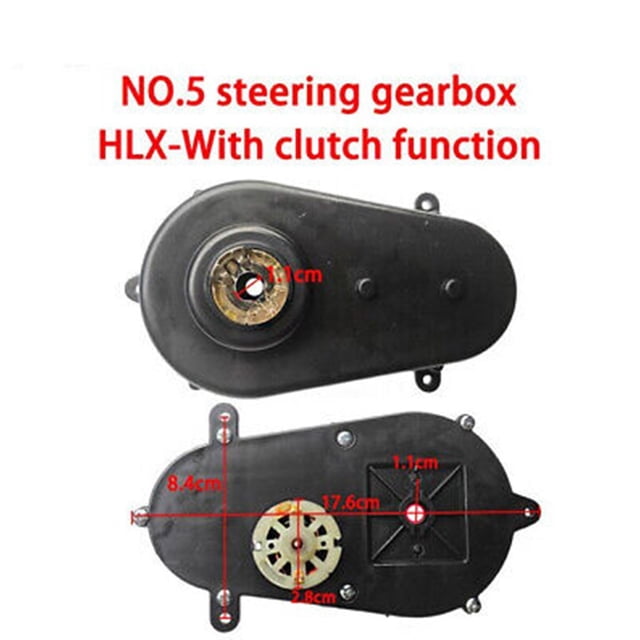 BTOER Steering Motor Gearbox 6V 12V For Children Electric Car, Kids Ride On Toy Car