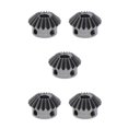 thumbnail image 2 of Wweixi Modulus Brass Bevel Gear 20th 5 to 35mm Hole Enhanced Durability Steel 6mm Hole M4x2 5Set, 2 of 6