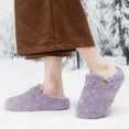 thumbnail image 6 of KANG Slipper French Style Winter Warmth Slip On Shoes With Thick Sole Non Slip Indoor And Outdoor Loafers, 6 of 9