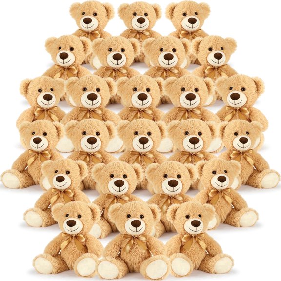 MaoGoLan 24 Packs Teddy Bear Stuffed Animals Bulk Teddy Bear Plush Toy