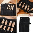 thumbnail image 2 of Chisel Tool Roll Holder Wrench Pouch For Cutter Hammer Gouges Carpenter, 2 of 10