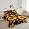 thumbnail image 2 of Erosebridal Sunflower Bedding Set Full, Sunflower Decor Bedding Comforter Sets, Yellow Sunflower Nature Botanical Comforter Set Sunflower Gifts for Women, Comfortable and Soft Mothers Day Gifts, 2 of 5