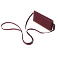 thumbnail image 4 of For Samsung Galaxy S21 FE Wallet Phone Case,PU Leather Folio Flip Kickstand,With Wrist Strap&Shoulder Strap,Card Slots,Shockproof Rugged Anti-fall Crossbody Phone Case Cover,Winered, 4 of 9